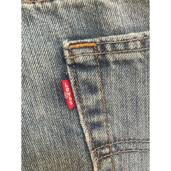 Levi's 569 Relaxed Loose Straight Blue Denim Jeans-Medium Wash-Men 34x30 - Picture 4 of 6